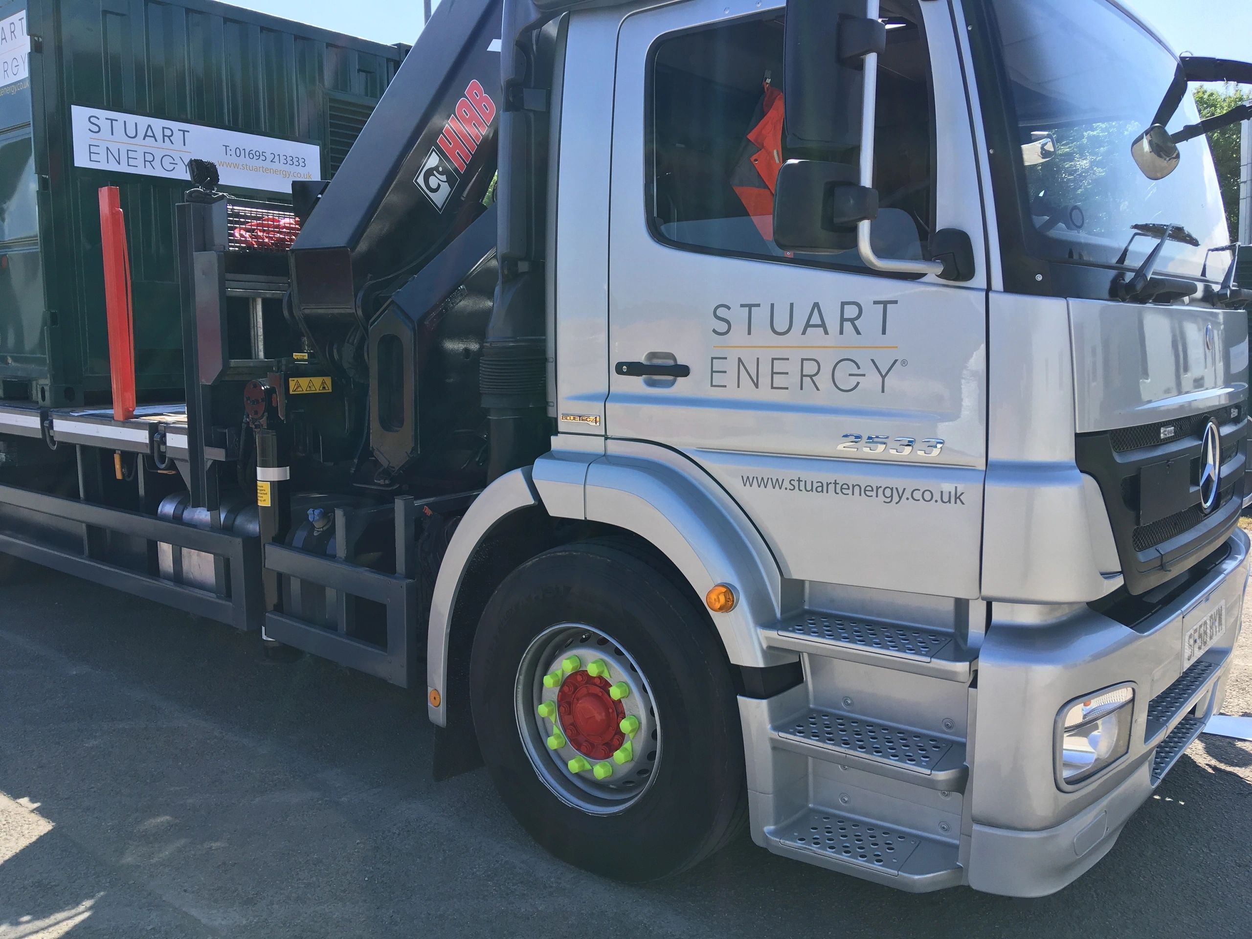 New Mercedes Truck for Stuart Energy